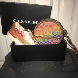 🌈🌈🌈Coach Limited Addition purse and shoes🌈🌈🌈